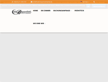 Tablet Screenshot of hotel-bauernschaenke.de